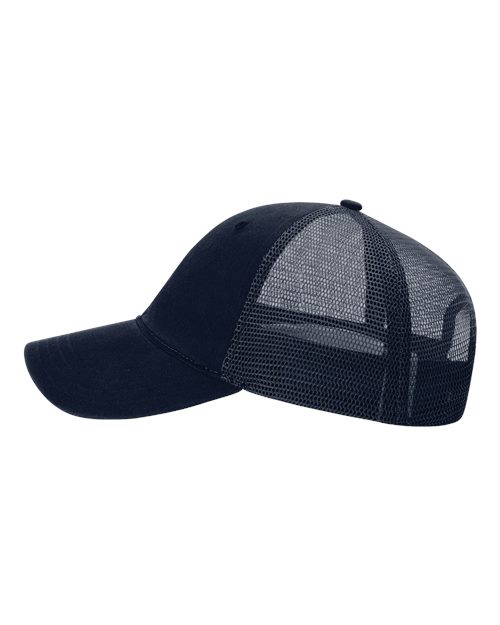 Richardson 111 Garment-Washed Trucker Cap #color_Navy