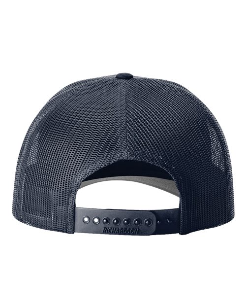 Richardson 115 Low Pro Trucker Cap #color_Navy