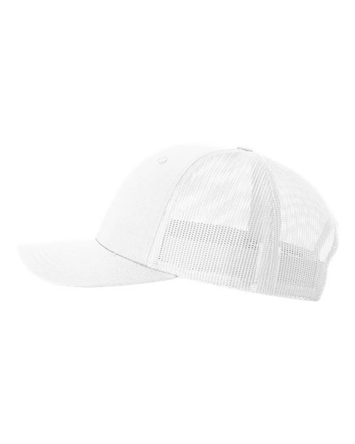 Richardson 115 Low Pro Trucker Cap #color_White