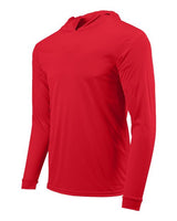 Paragon 220P Bahama Performance Hooded Long Sleeve T-Shirt #color_Red