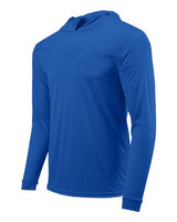 Paragon 220P Bahama Performance Hooded Long Sleeve T-Shirt #color_Royal