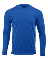 Paragon 220P Bahama Performance Hooded Long Sleeve T-Shirt #color_Royal