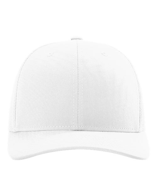 Richardson 112PL 112+ R-Flex Adjustable Trucker Cap #color_White