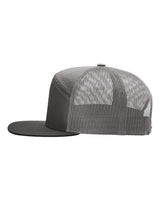 Richardson 168 Seven-Panel Trucker Cap #color_Charcoal