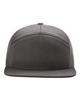 Richardson 168 Seven-Panel Trucker Cap #color_Charcoal