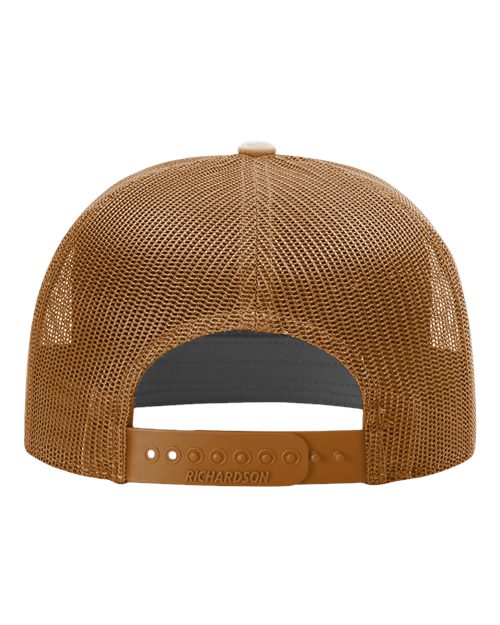 Richardson 168 Seven-Panel Trucker Cap #color_Caramel