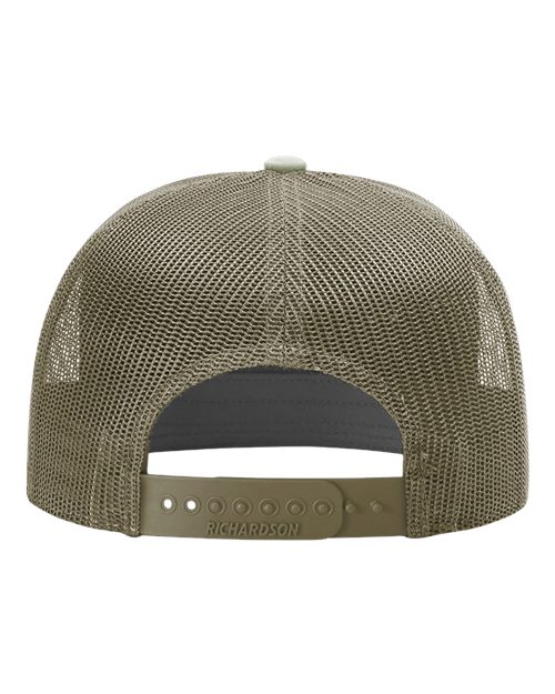 Richardson 168 Seven-Panel Trucker Cap #color_Loden Green