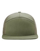 Richardson 168 Seven-Panel Trucker Cap #color_Loden Green