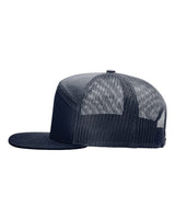 Richardson 168 Seven-Panel Trucker Cap #color_Navy