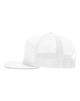 Richardson 168 Seven-Panel Trucker Cap #color_White