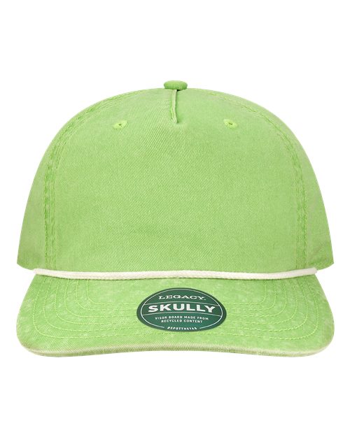 LEGACY SKULLY Skully Cap #color_Lime Green
