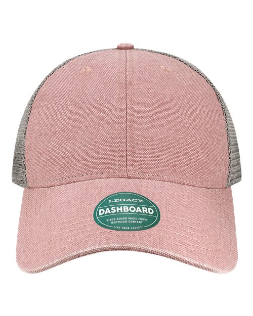 LEGACY DTA Dashboard Trucker Cap #color_Dusty Rose/ Grey