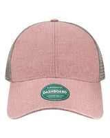 LEGACY DTA Dashboard Trucker Cap #color_Dusty Rose/ Grey
