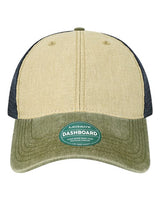 LEGACY DTA Dashboard Trucker Cap #color_Stone/ Olive/ Navy