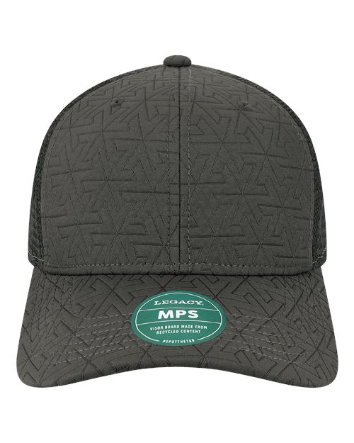 LEGACY MPS Mid-Pro Snapback Trucker Cap #color_Black Z - Quilted