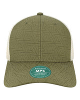 LEGACY MPS Mid-Pro Snapback Trucker Cap #color_Olive Z - Quilted