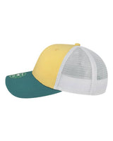 LEGACY MPS Mid-Pro Snapback Trucker Cap #color_Yellow/ Marine/ White