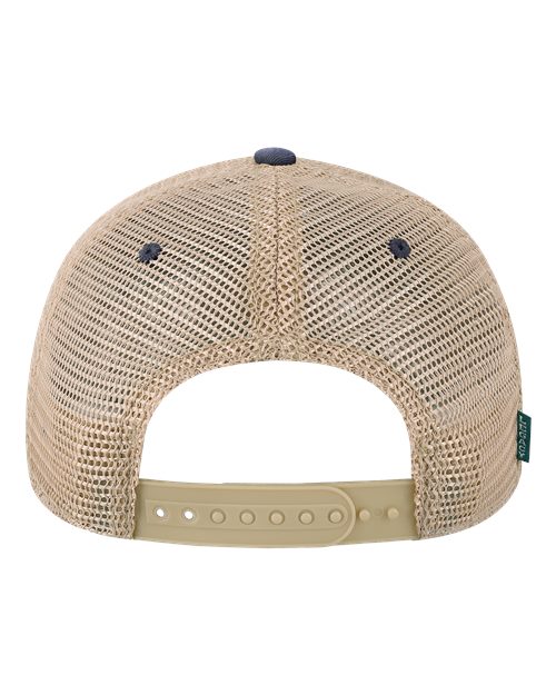 LEGACY OFA Old Favorite Trucker Cap #color_Dark Tan/ Navy