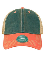 LEGACY OFA Old Favorite Trucker Cap #color_Marine Blue/ Coral
