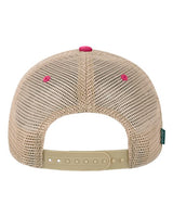 LEGACY OFA Old Favorite Trucker Cap #color_Navy/ Dark Pink