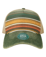 LEGACY OFAFP Old Favorite Five-Panel Trucker Cap #color_Green Stripe