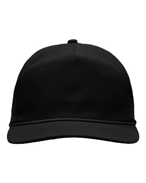 Sportsman SP1200 Five-Panel Ripstop Cap #color_Black