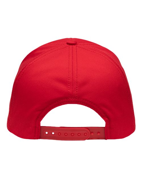 Sportsman SP1300 Five-Panel Rope Heritage Fit Cap #color_Red