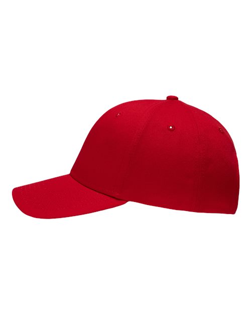 Sportsman SP1400 Lo-Pro Solid Back Traditional Trucker Cap #color_Red