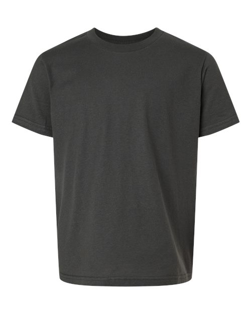 Tultex 235 Youth Fine Jersey T-Shirt #color_Charcoal