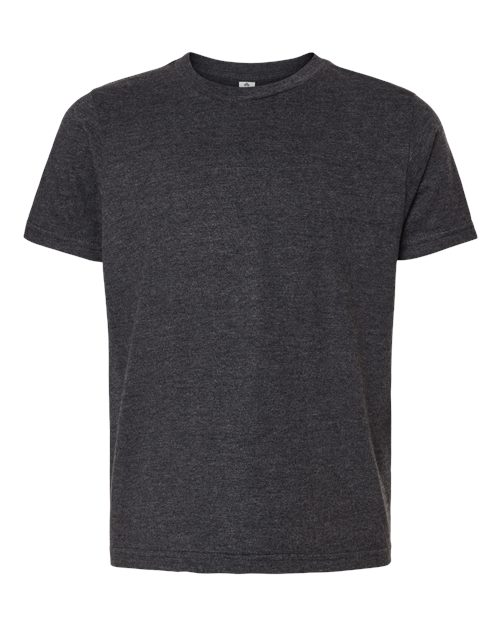 Tultex 235 Youth Fine Jersey T-Shirt #color_Heather Graphite