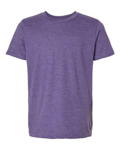 Tultex 235 Youth Fine Jersey T-Shirt #color_Heather Purple