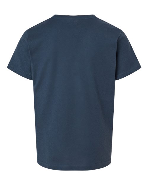 Tultex 235 Youth Fine Jersey T-Shirt #color_Indigo