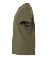 Tultex 235 Youth Fine Jersey T-Shirt #color_Military Green