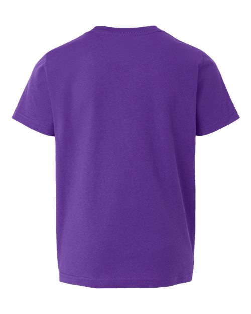 Tultex 235 Youth Fine Jersey T-Shirt #color_Purple