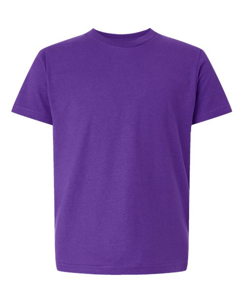 Tultex 235 Youth Fine Jersey T-Shirt #color_Purple