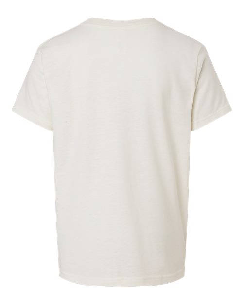 Tultex 235 Youth Fine Jersey T-Shirt #color_Vintage White