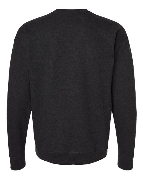 Tultex 340 Fleece Crewneck Sweatshirt #color_Heather Graphite