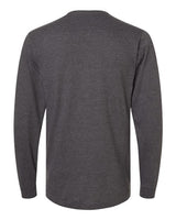 Tultex 202LS Fine Jersey Long Sleeve T-Shirt #color_Heather Charcoal