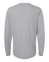 Tultex 202LS Fine Jersey Long Sleeve T-Shirt #color_Heather Grey