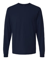 Tultex 202LS Fine Jersey Long Sleeve T-Shirt #color_Navy