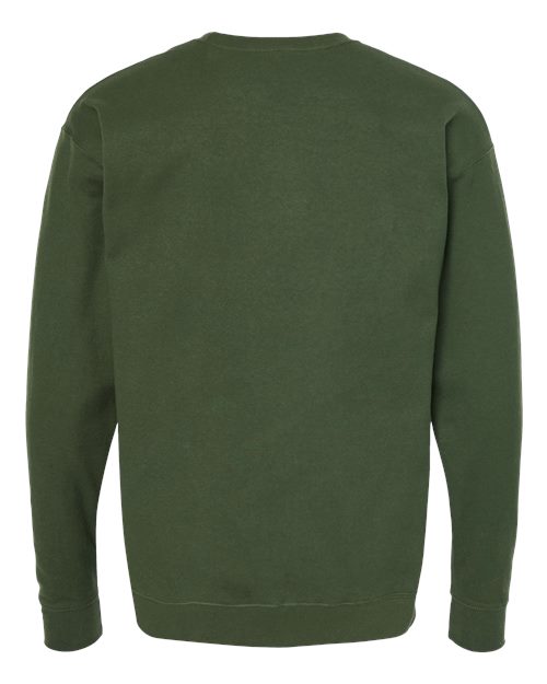 Tultex 340 Fleece Crewneck Sweatshirt #color_Military Green