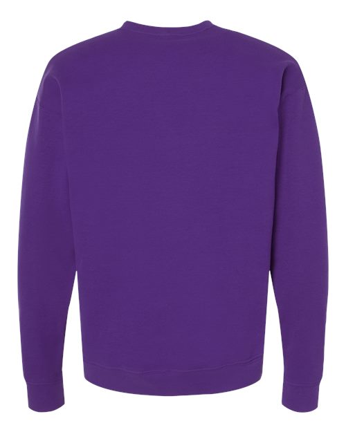 Tultex 340 Fleece Crewneck Sweatshirt #color_Purple