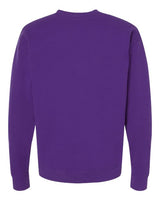 Tultex 340 Fleece Crewneck Sweatshirt #color_Purple