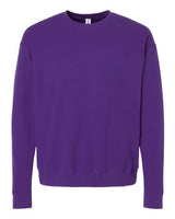 Tultex 340 Fleece Crewneck Sweatshirt #color_Purple
