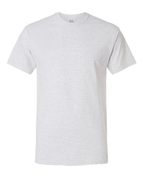 M&O 4800 Gold Soft Touch T-Shirt #color_Ash