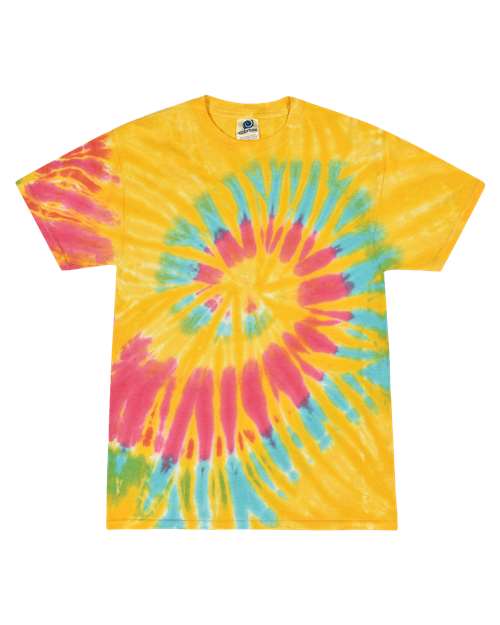 Tie-Dye CD100 Adult 5.4 oz., 100% Cotton T-Shirt #color_AURORA