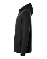 Independent Trading Co. EXP30PZ Perform Full-Zip Hooded Sweatshirt #color_Black