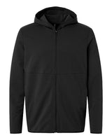 Independent Trading Co. EXP30PZ Perform Full-Zip Hooded Sweatshirt #color_Black