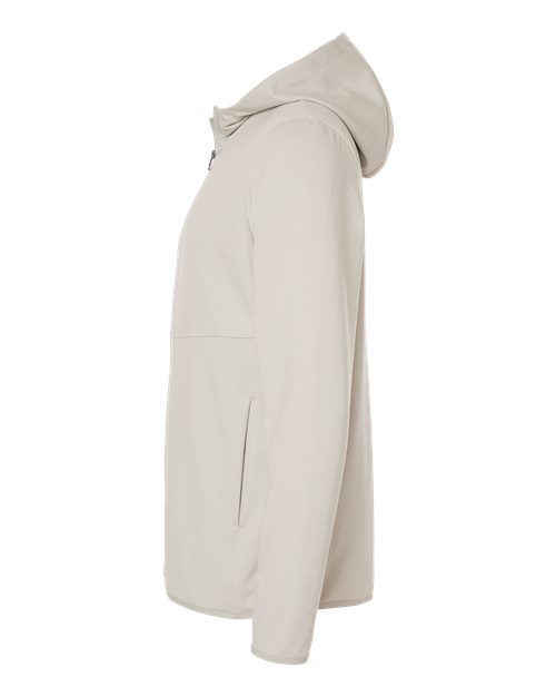 Independent Trading Co. EXP30PZ Perform Full-Zip Hooded Sweatshirt #color_Smoke