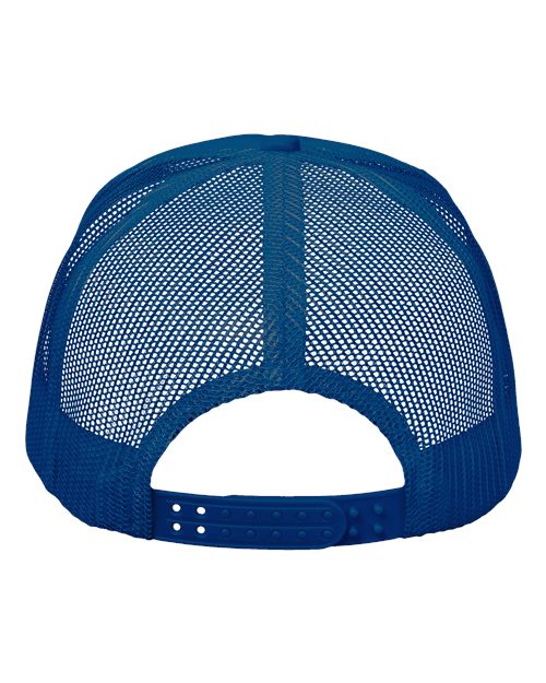 Valucap VC700 Foam Mesh-Back Trucker Cap #color_Royal/ Royal